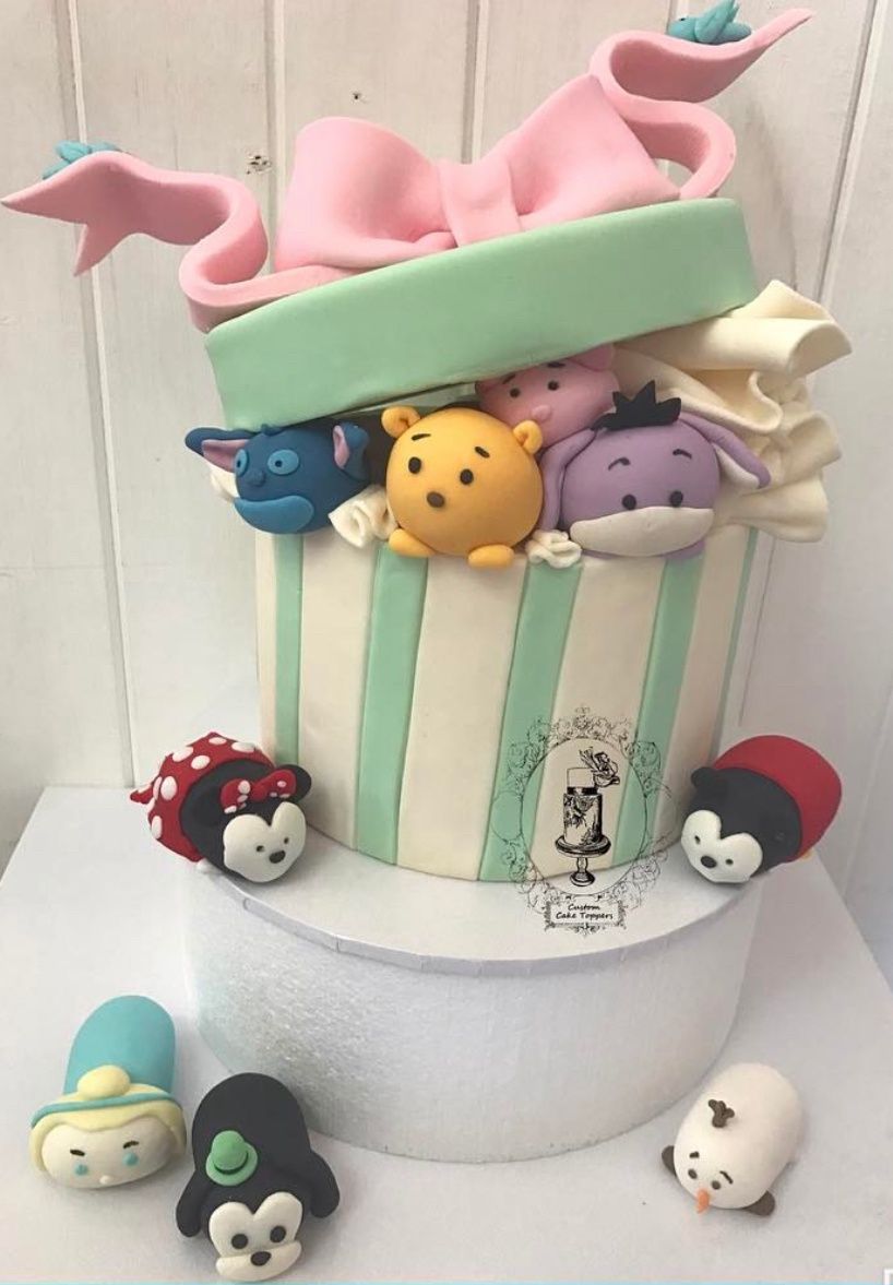 Disney box cake
