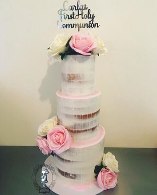 First holy communion cake 150 guest