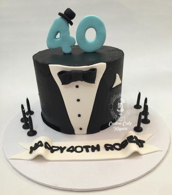 Tux cake 