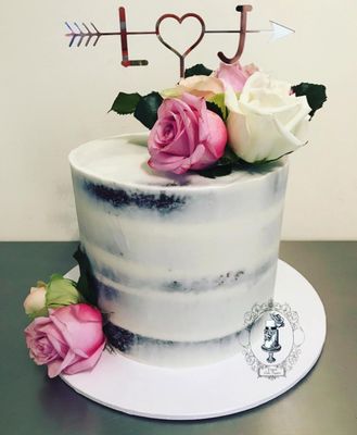 Valentines love cake 