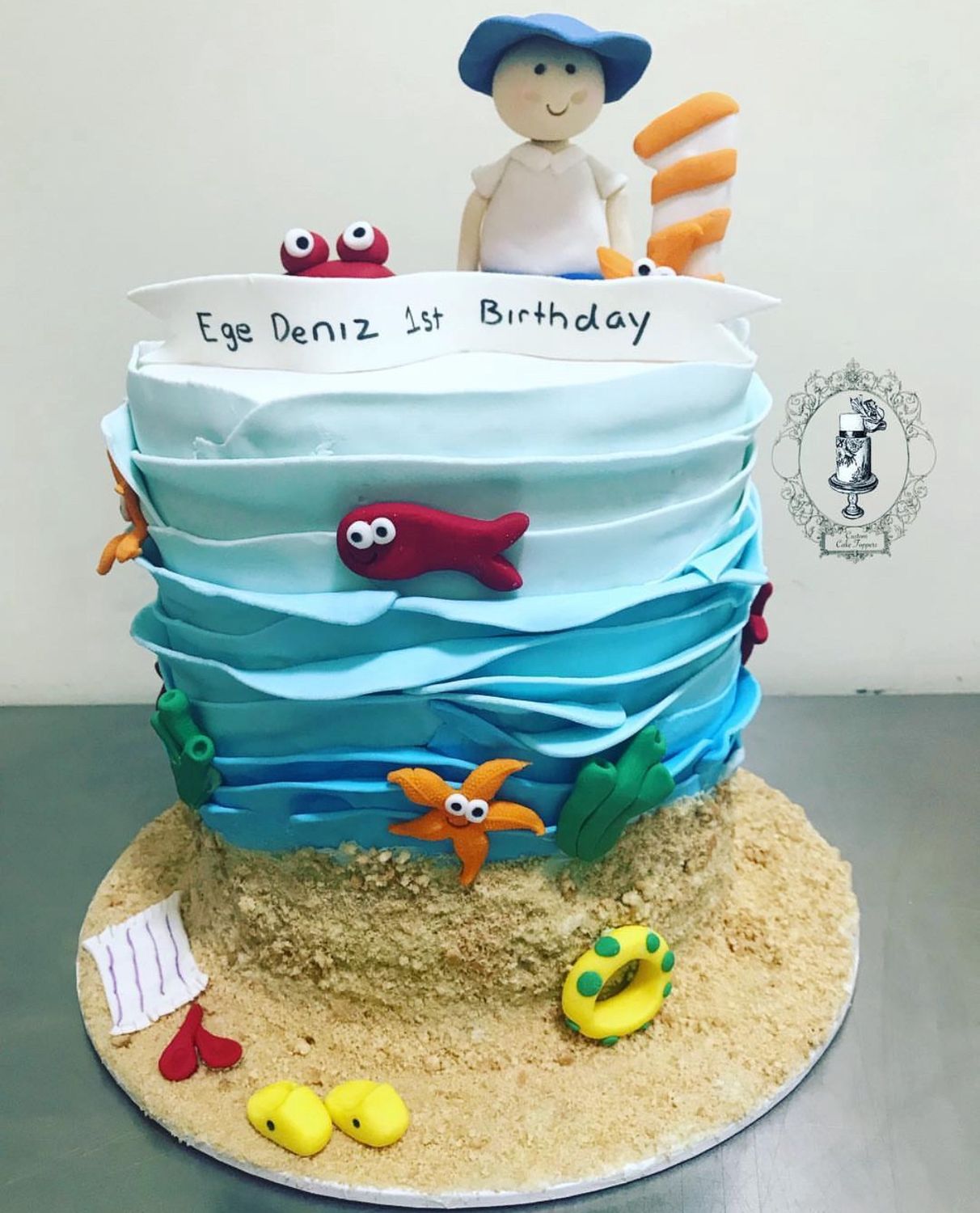 Beach cake 