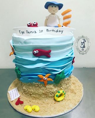 Beach cake 