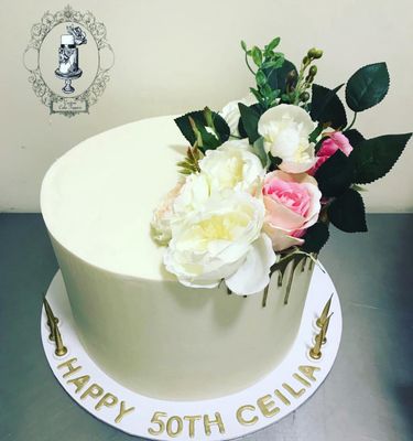 50th birthday cake 