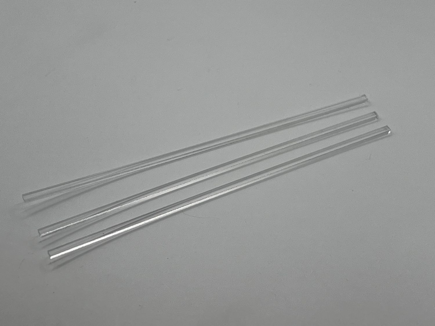 Acrylic cake topper stems 20cm