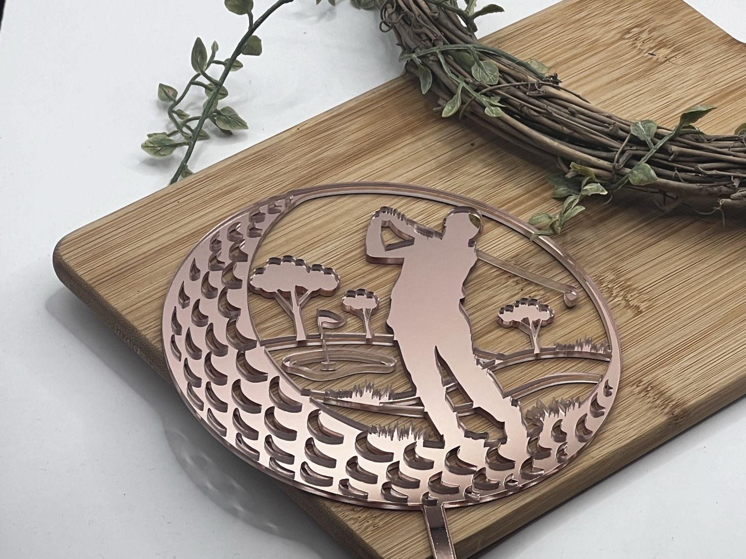 Golf cake topper 