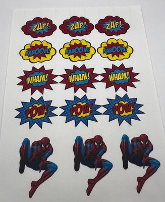 Spider man edible sheet A4