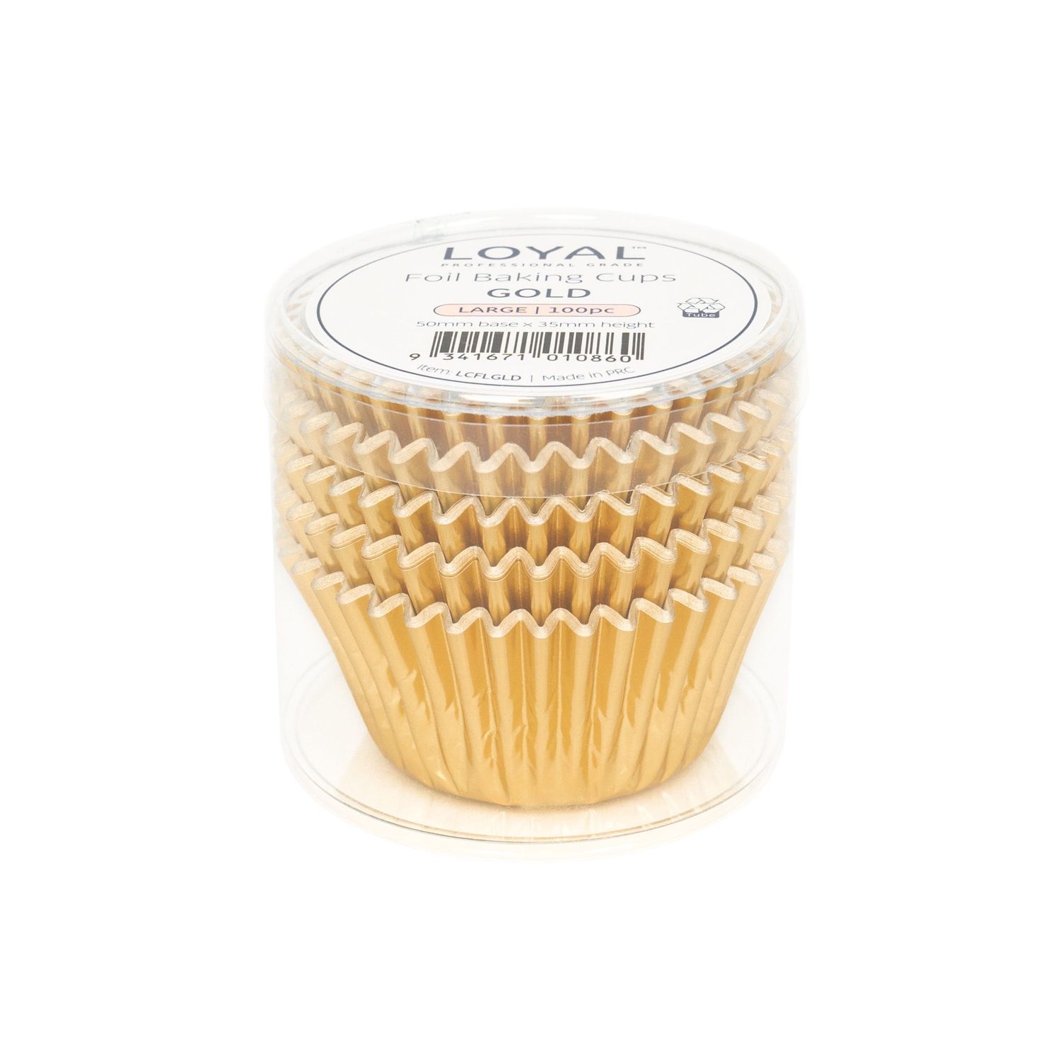 Foil Baking Cups Gold (100pc)