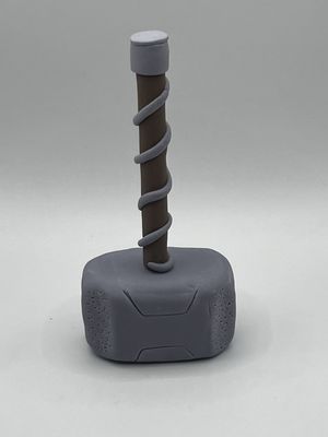 Thor hammer cake topper