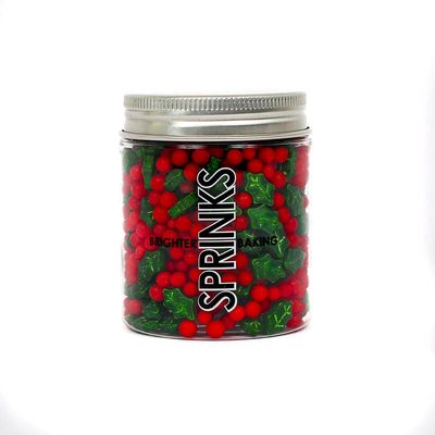 DECK THE HALLS Sprinkles (80g) - by Sprinks