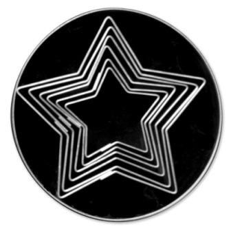 CUTTER PLAIN 5 POINT STAR