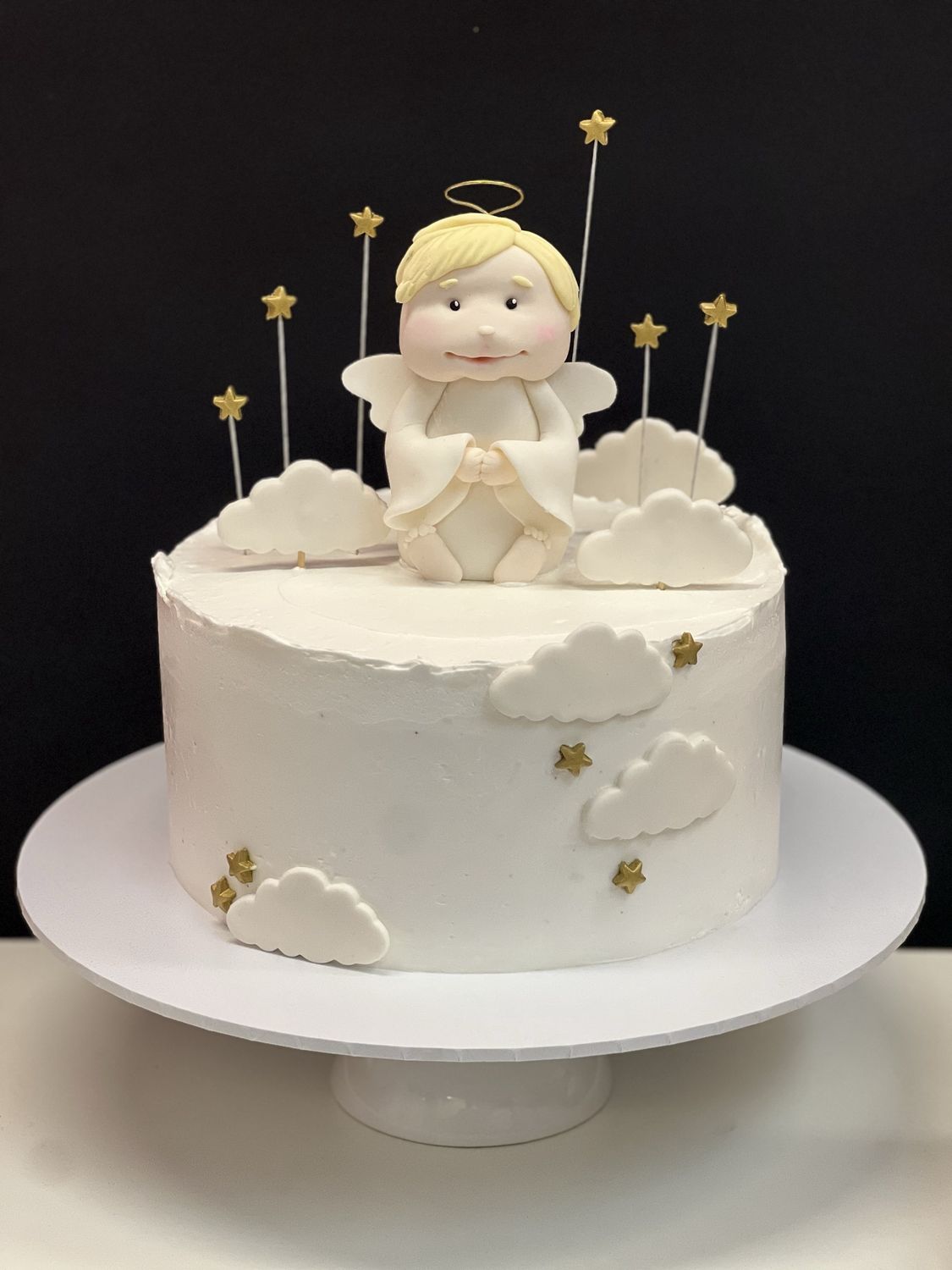 Angel Christening Cake