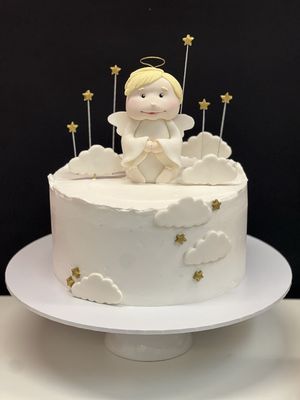 Angel Christening Cake