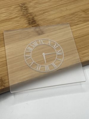 Clock Debosser Fondant Stamp