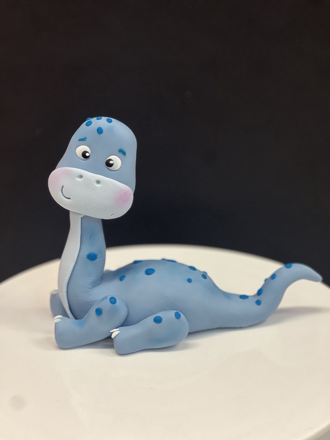 Blue Dinosaur Cake Topper