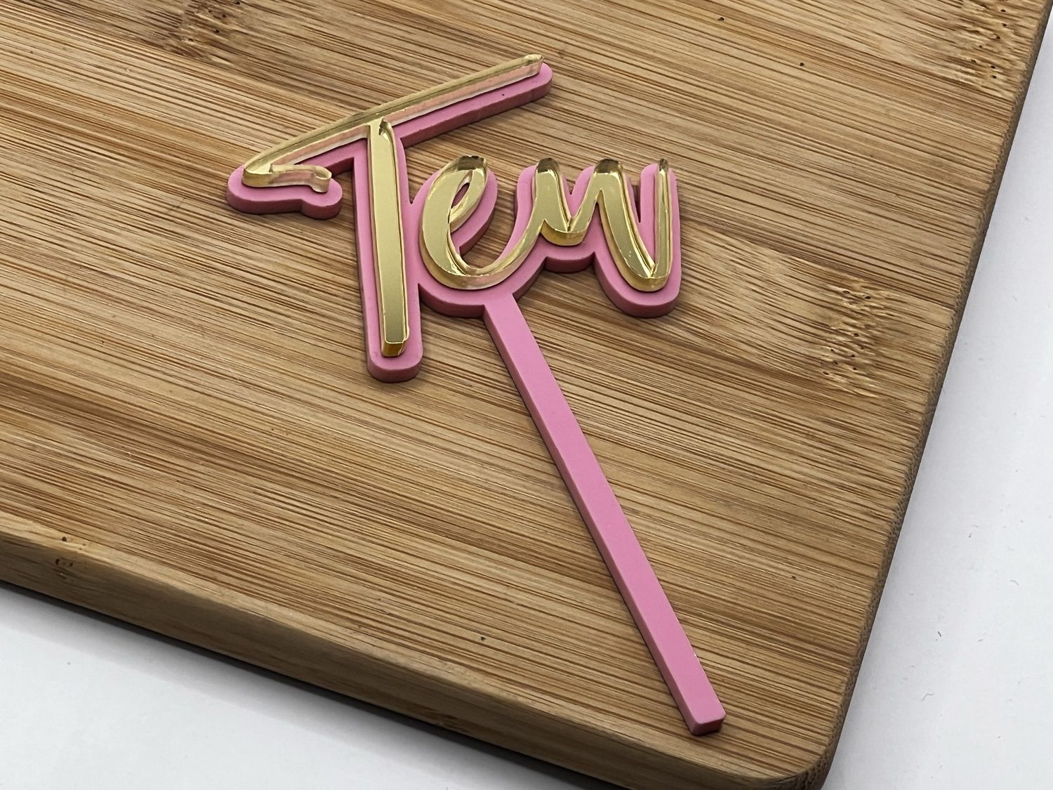 TEN MINI CAKE TOPPER