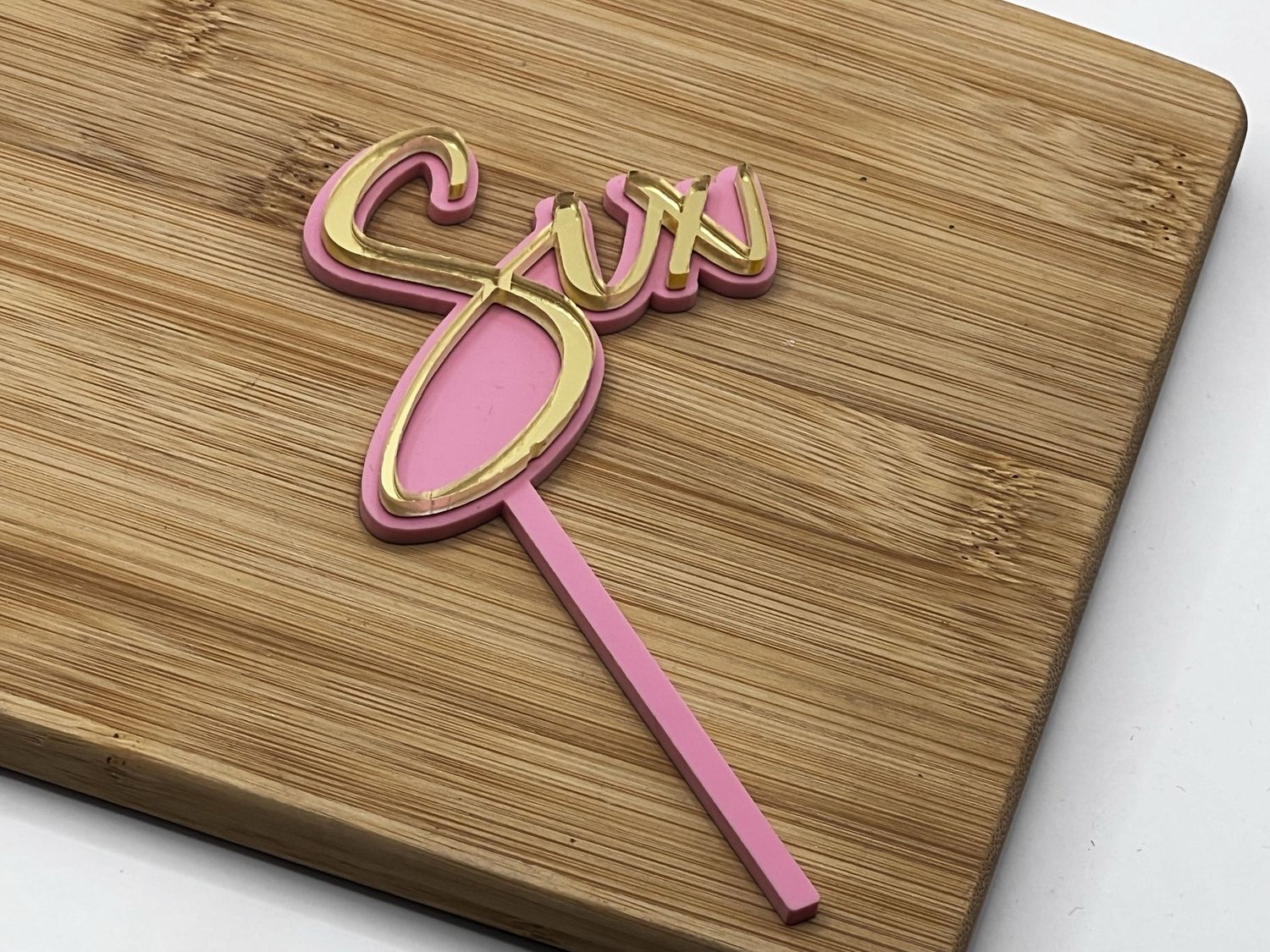 SIX MINI CAKE TOPPER