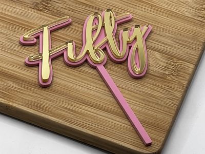 FIFTY MINI CAKE TOPPER