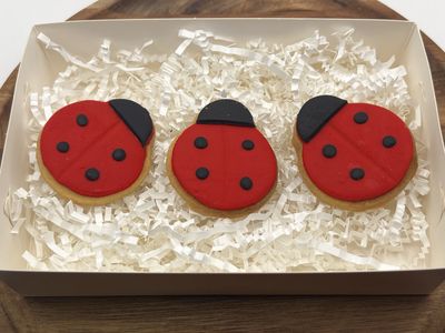 LadyBug Cookies Small