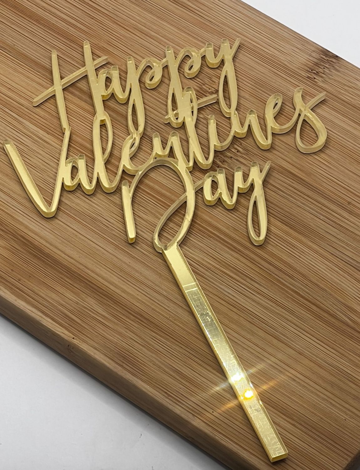 Happy Valentines Day Cake Topper