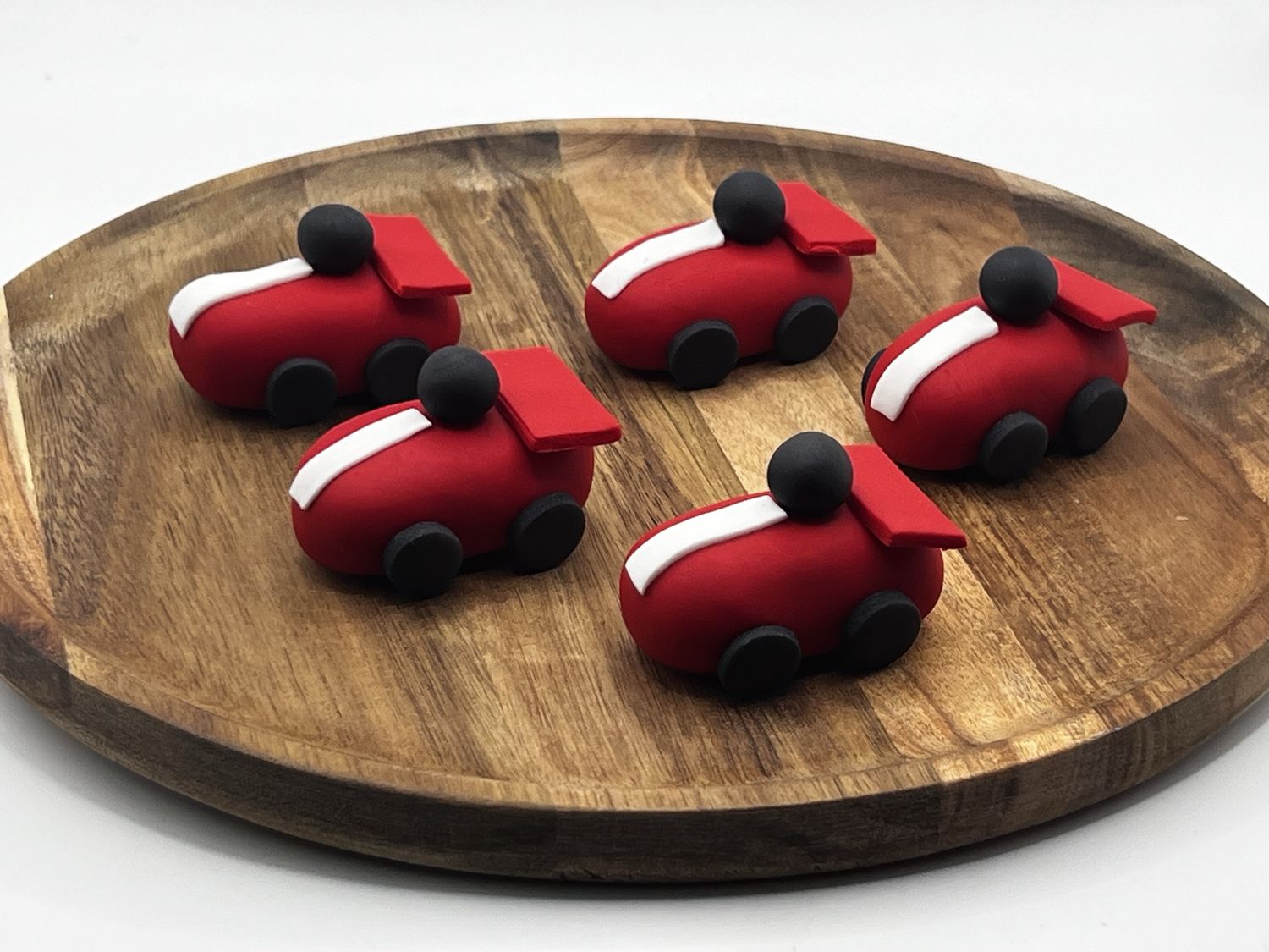 Mini car cake topper