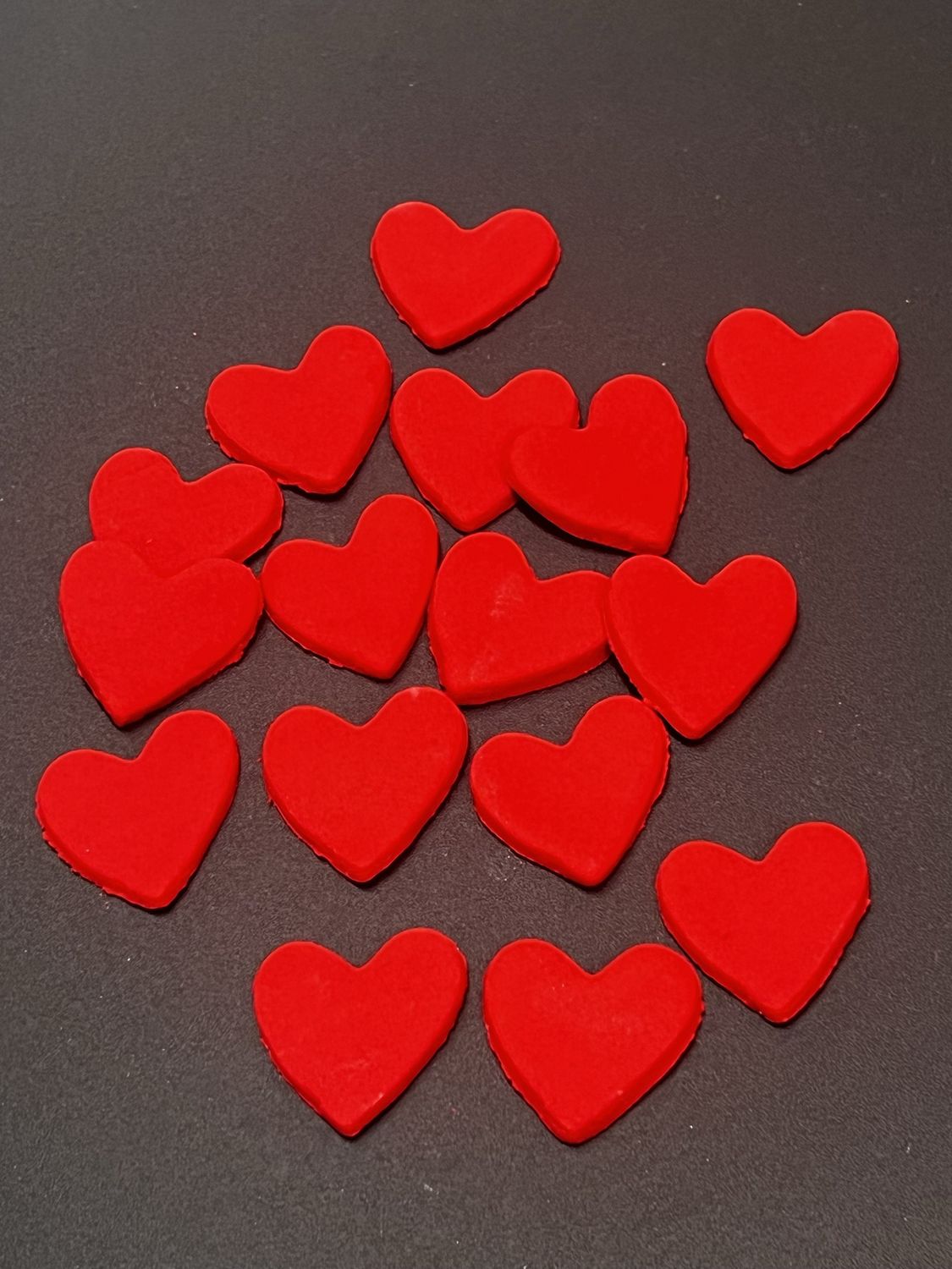 Edible Heart Cupcake Decoration