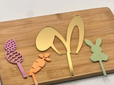 Easter Cake Topper Set