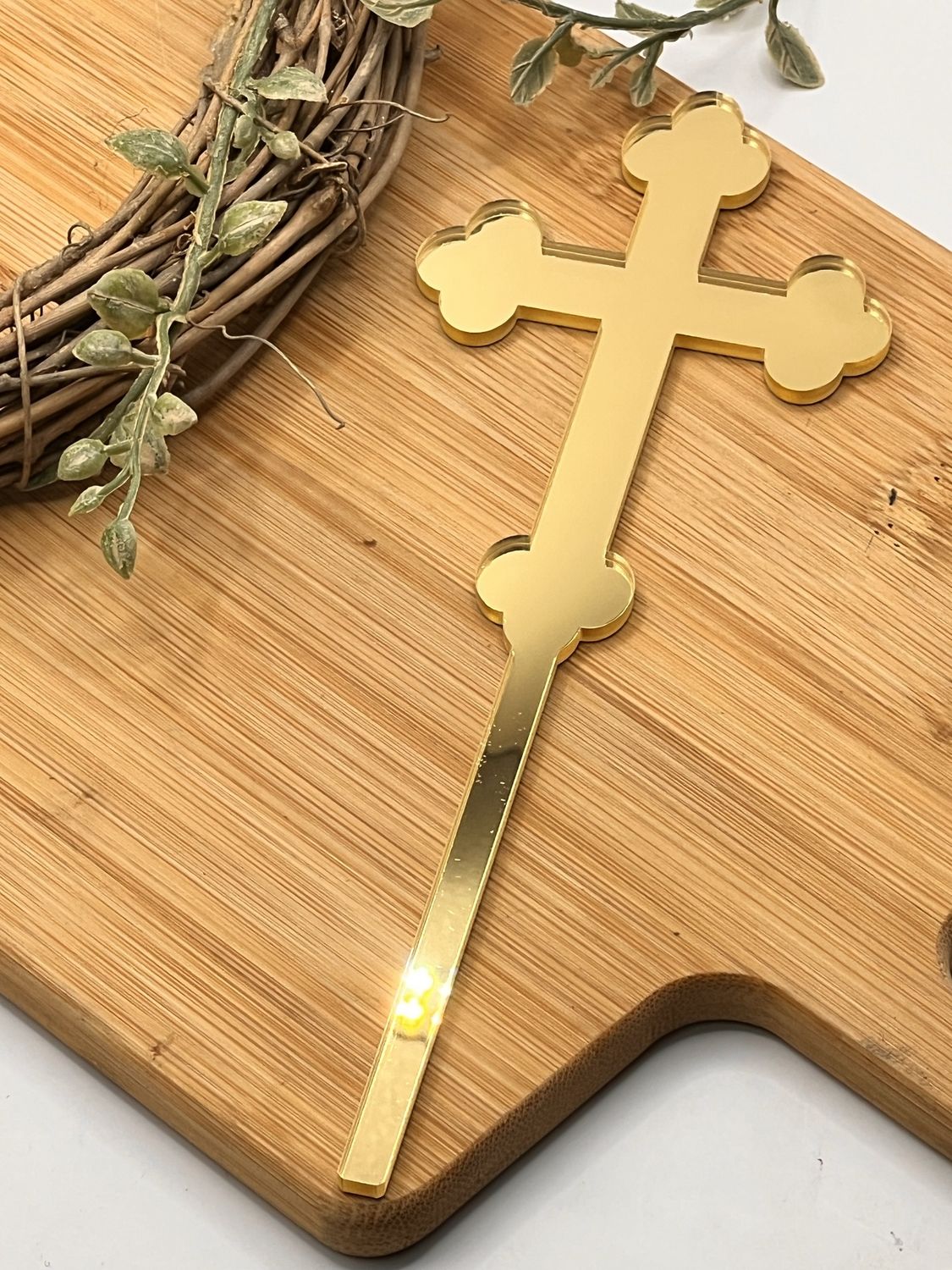 ORTHODOX CROSS WITH STEM