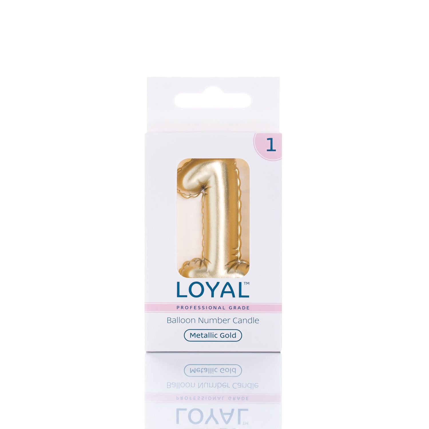 Balloon Number &quot;1&quot; Candle