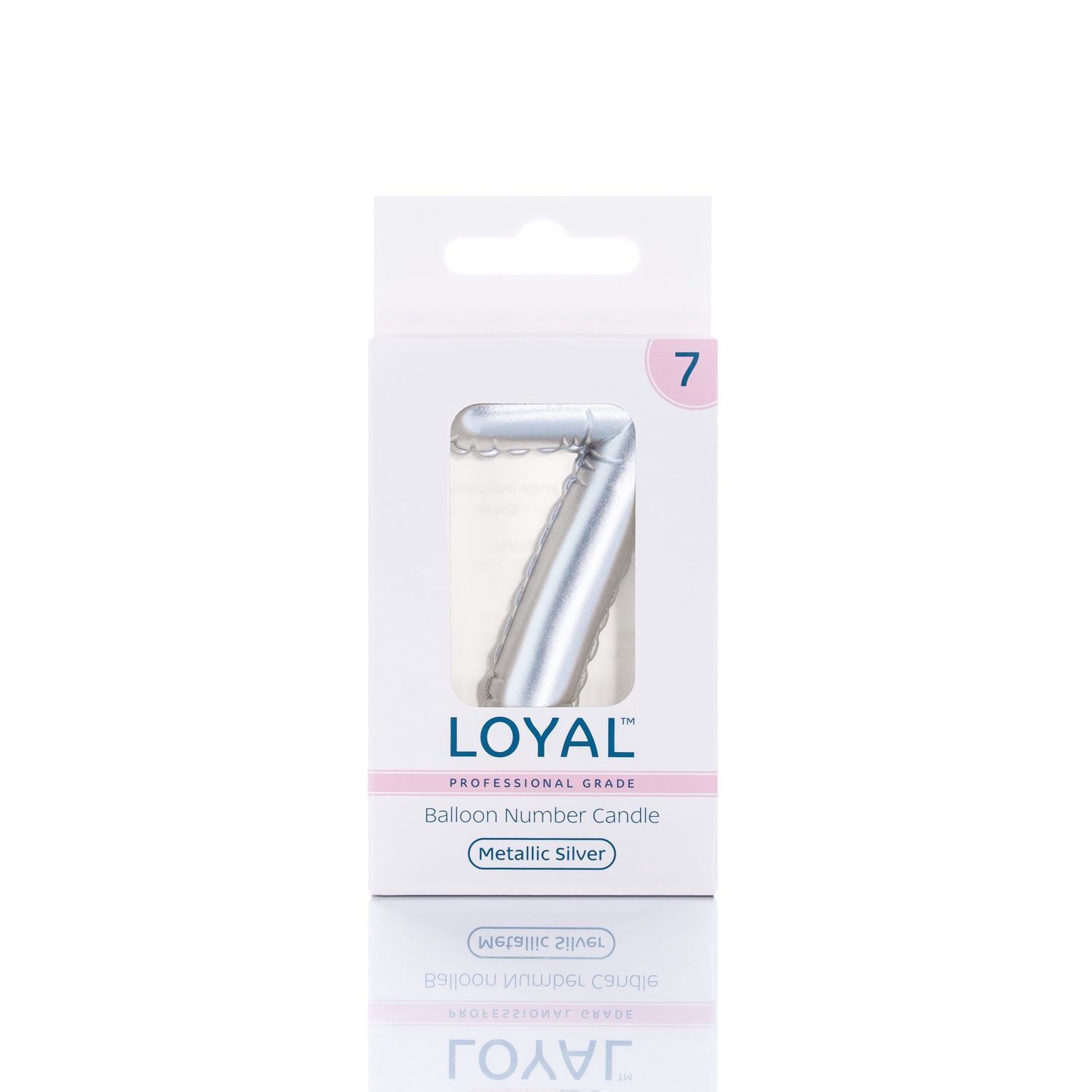 Balloon Number &quot;7&quot; Candle