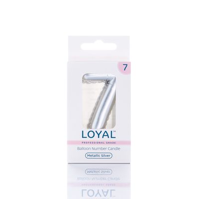 Balloon Number &quot;7&quot; Candle