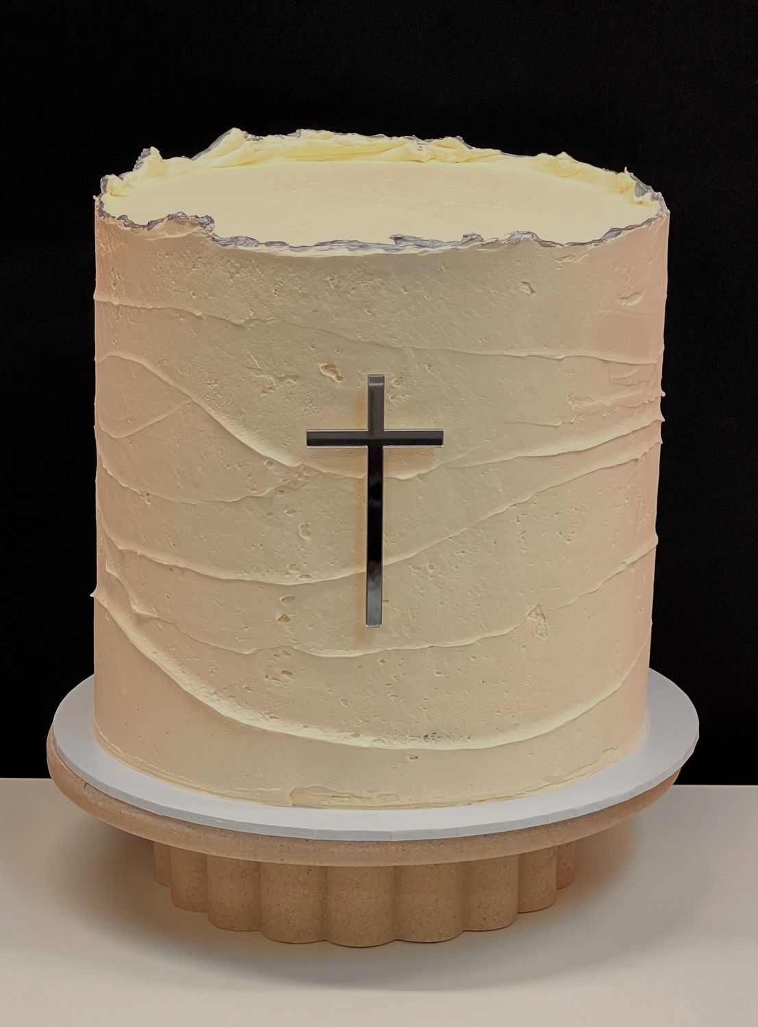 Simply Wavey Religious Cake