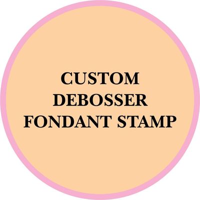 PERSONALISED COOKIE DEBOSSER FONDANT STAMP