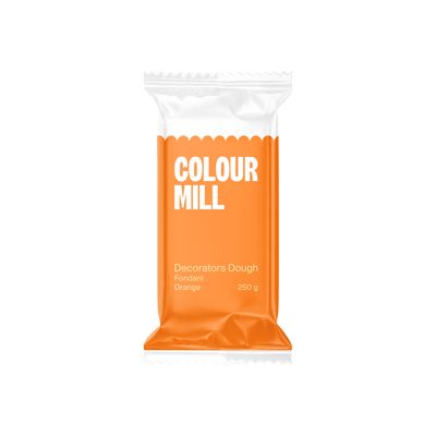 COLOUR MILL DECORATORS DOUGH ORANGE 250G