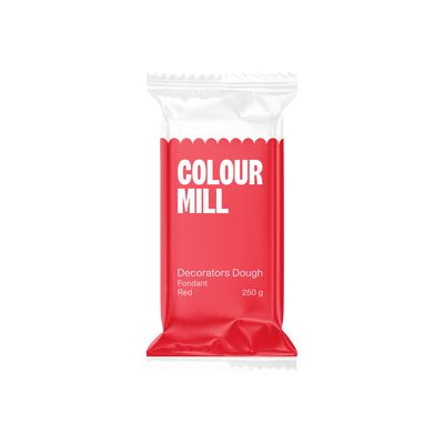 COLOUR MILL DECORATORS DOUGH RED 250G