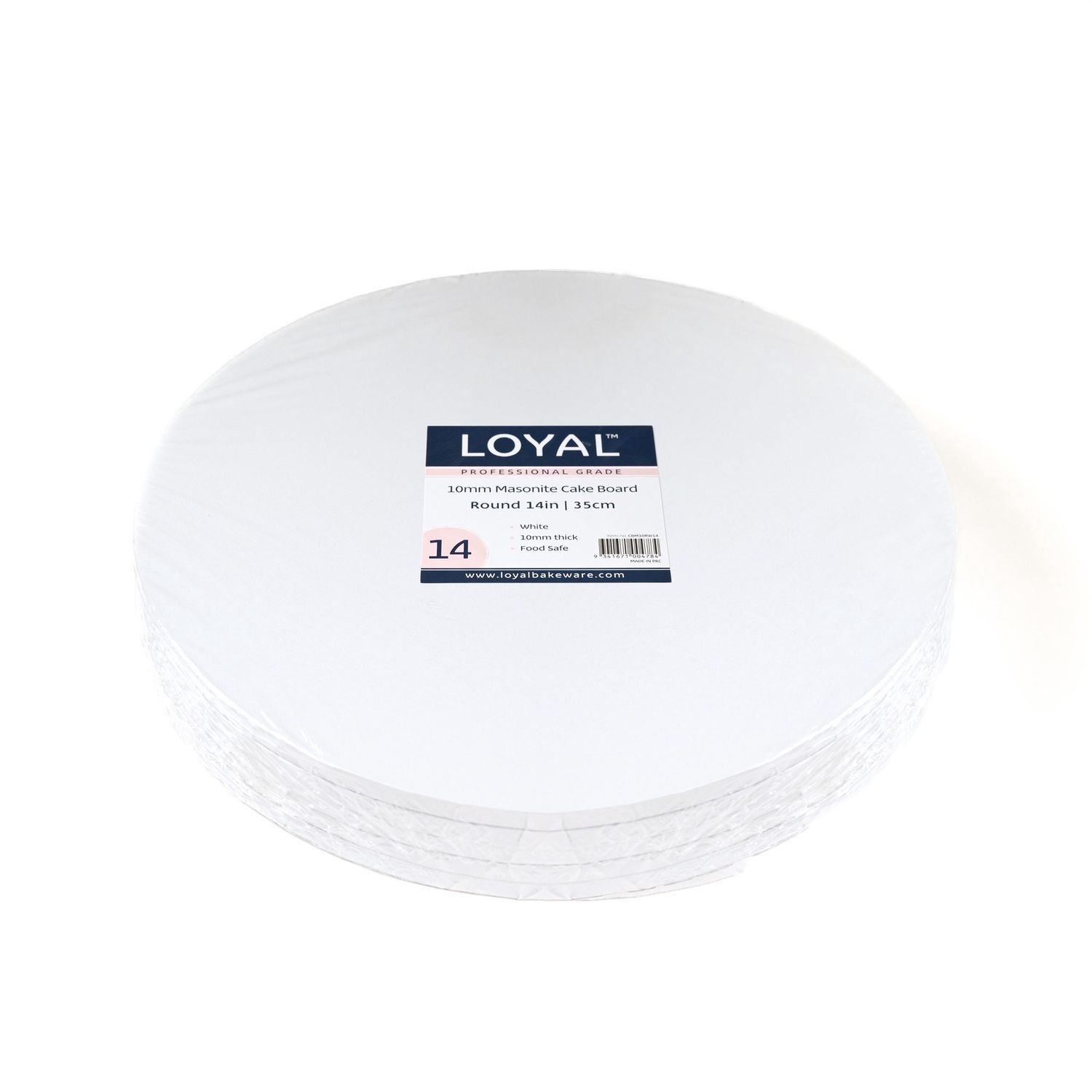 10mm MASONITE ROUND WHITE DRUM BOARD