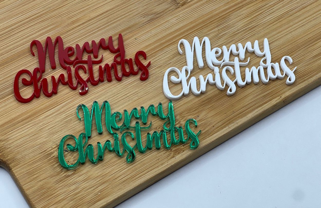 Merry Christmas plaques