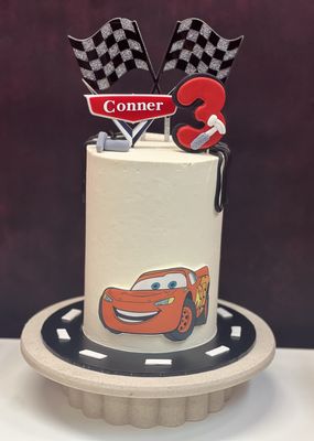 Disney Car  Buttercream cake
