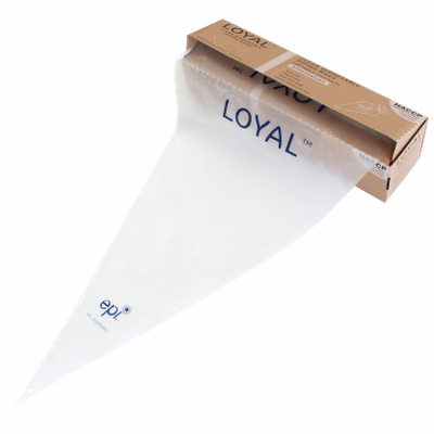 Degradable Piping Bag Clear 22" (100pc)