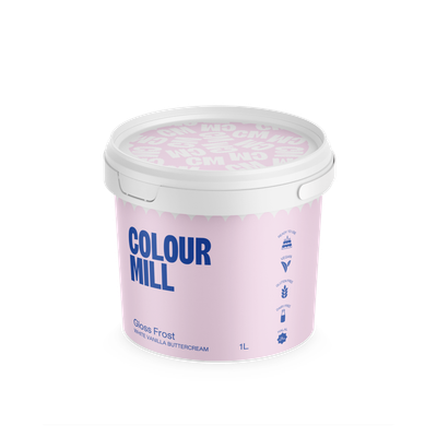 Colour Mill 'Gloss Frost' Buttercream White
