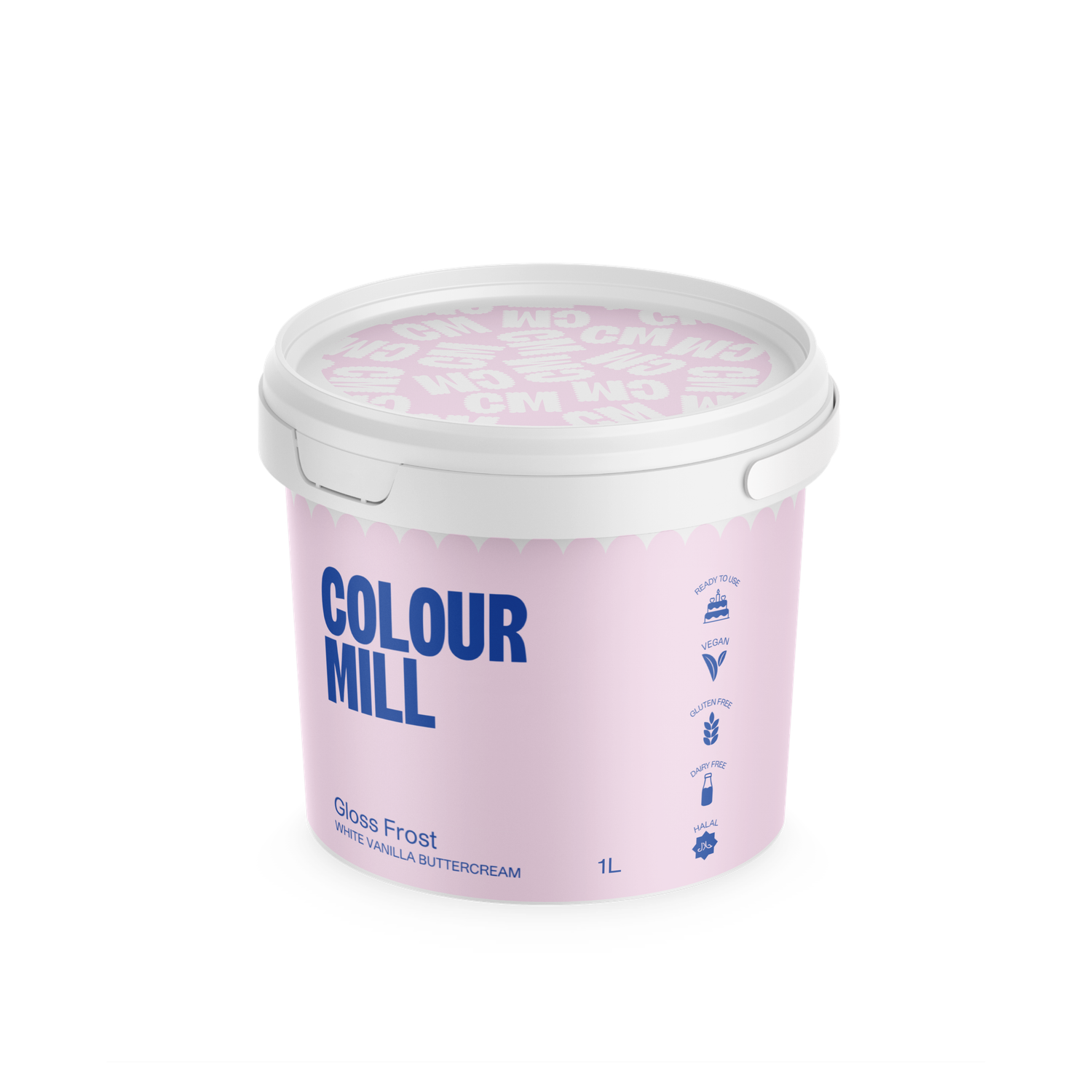 Colour Mill 'Gloss Frost' Buttercream White