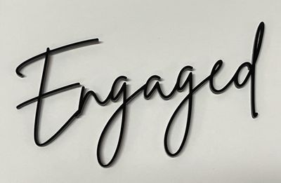 Engaged cake fropper