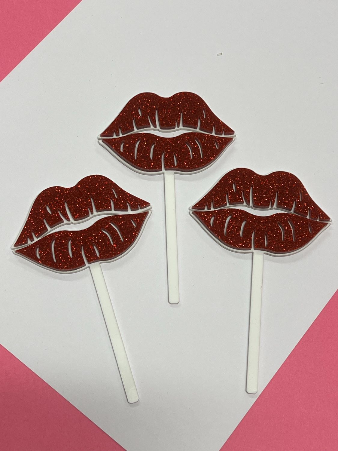 Lip Cake Topper