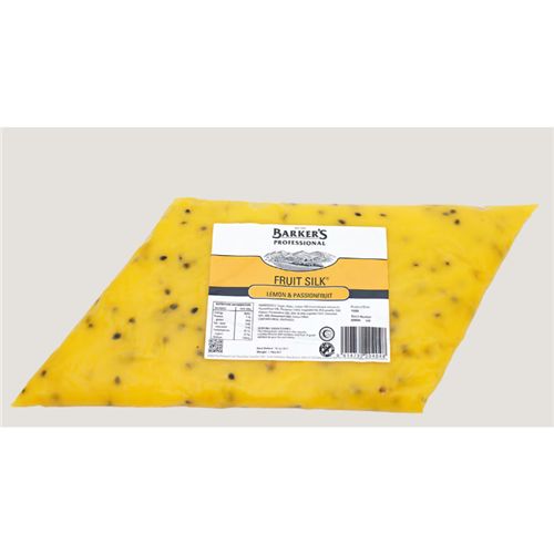 BARKER'S 1.25KG LEMON/PASSIONFRUIT FRUIT SILK