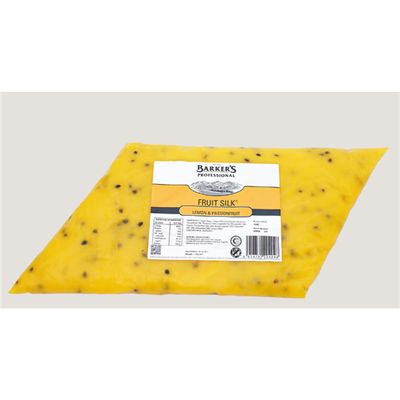BARKER'S 1.25KG LEMON/PASSIONFRUIT FRUIT SILK