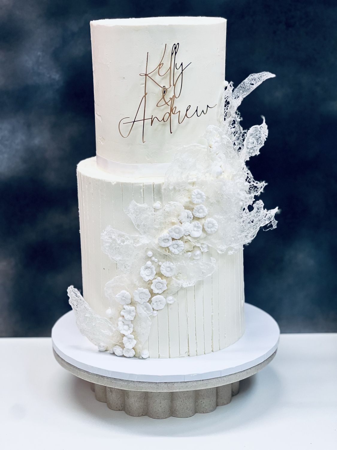 Buttercream Wedding Cake