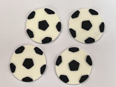 Soccer Ball Cake Topper Edible