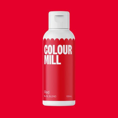 COLOUR MILL 100ml RED