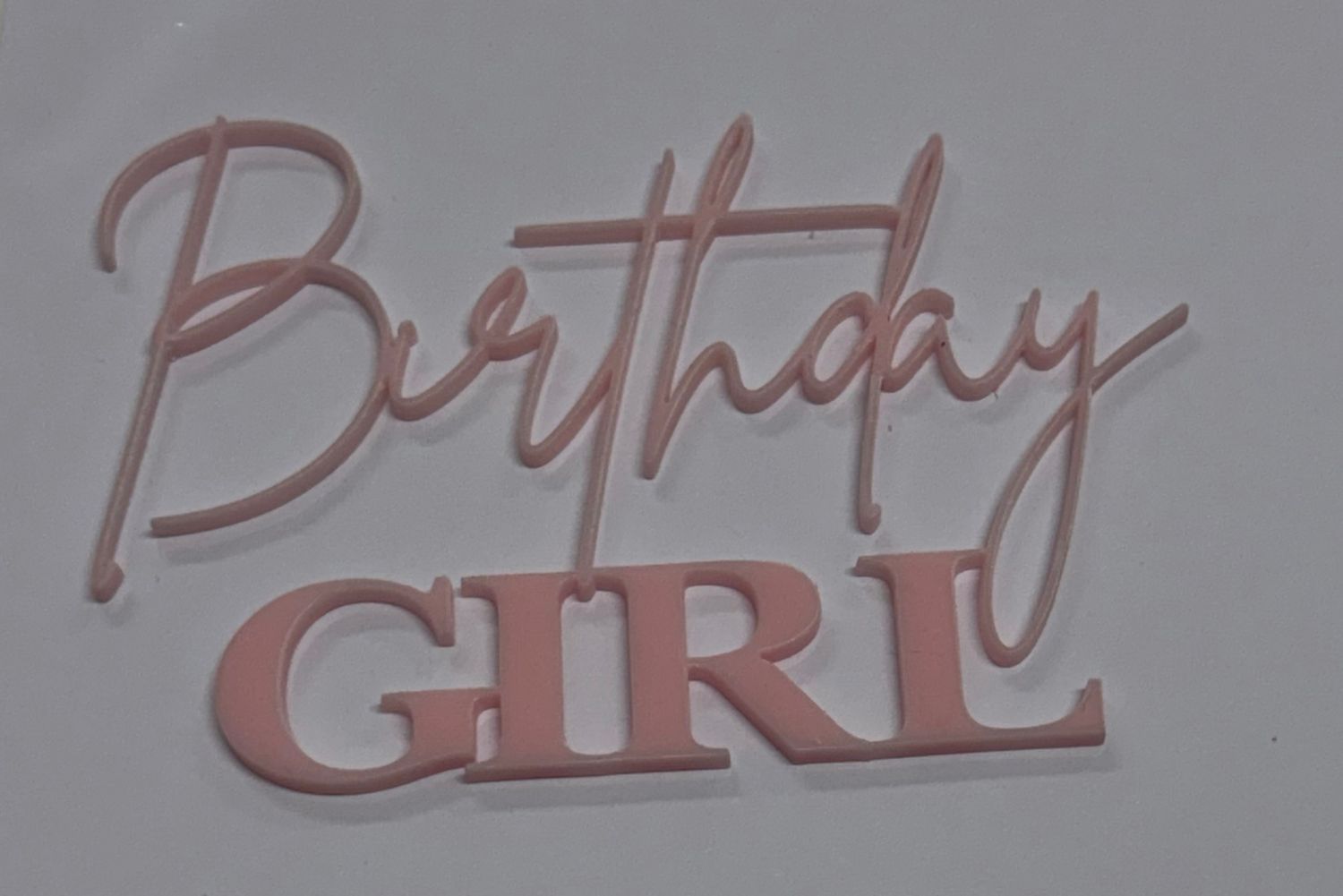 Birthday Girl Cake Fropper 