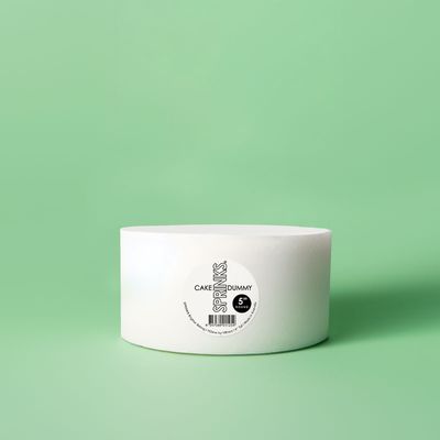 Cake Dummy - ROUND Styrofoam 4 INCH HIGH