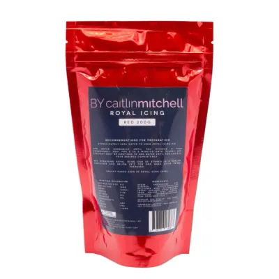 BYCM - Royal Icing - Red - 200g